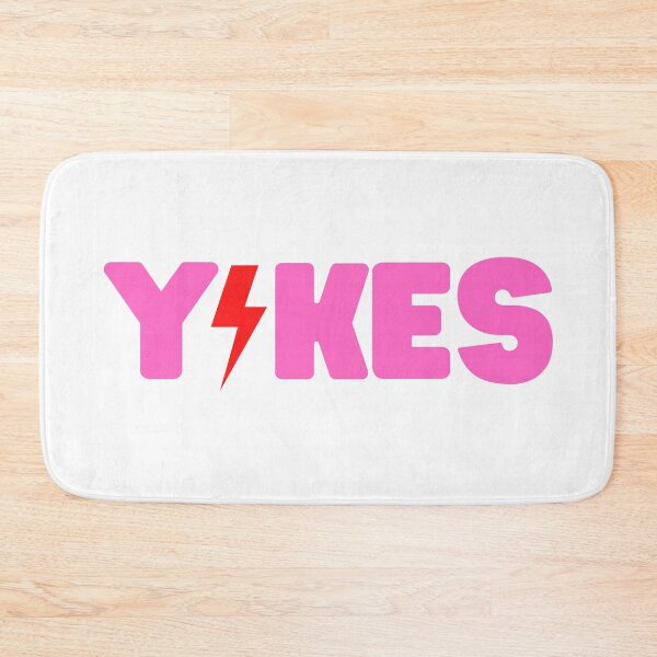 Item preview, Preppy Yikes with ligthning bold in pink designed and sold by SUUSCK ★.