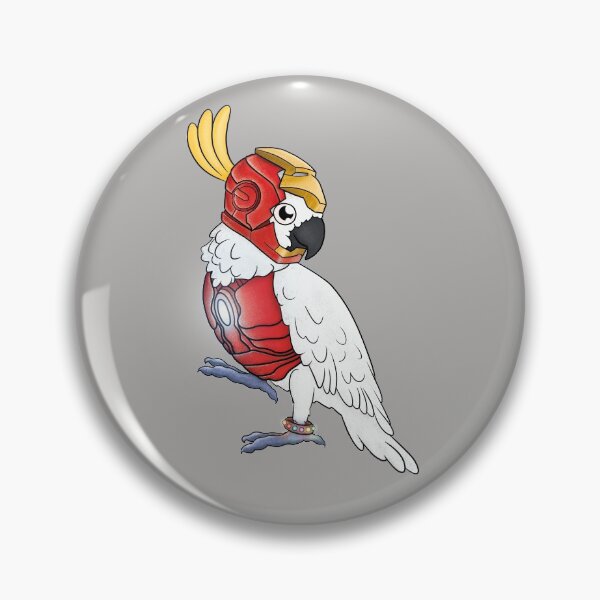Item preview, Cockatoo Superhero designed and sold by ScarlettsArt.