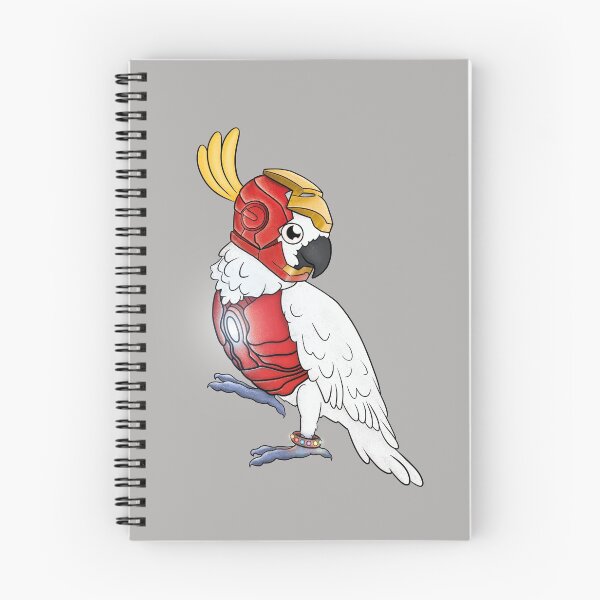 Item preview, Cockatoo Superhero designed and sold by ScarlettsArt.