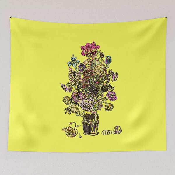 Item preview, Still Life Colorful Decolative Painting painted by Ungomario designed and sold by ungomario.