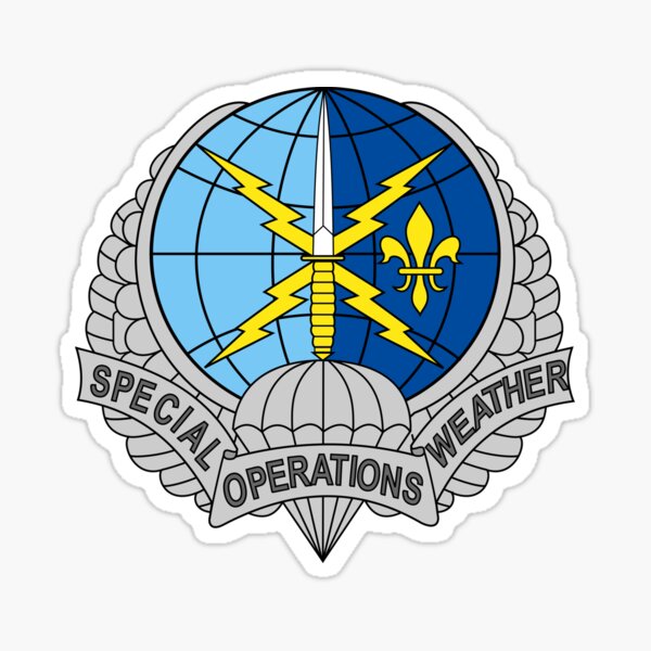 Item preview, United States Air Force Special Operations Weather Team designed and sold by wordwidesymbols.