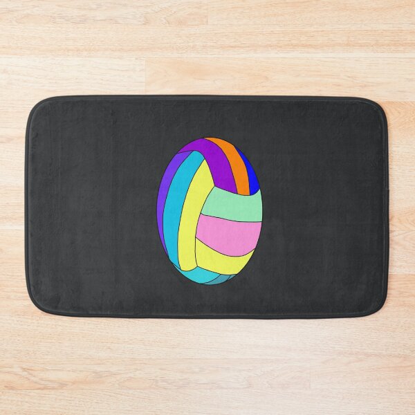 Item preview, Colorful Volleyball Drawing designed and sold by RioCariocaClub.