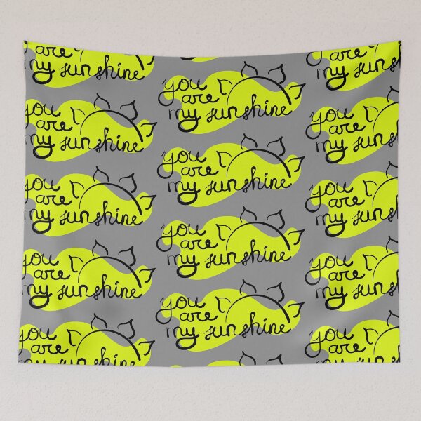Item preview, You are my sunshine hand lettering designed and sold by CutieBlue.