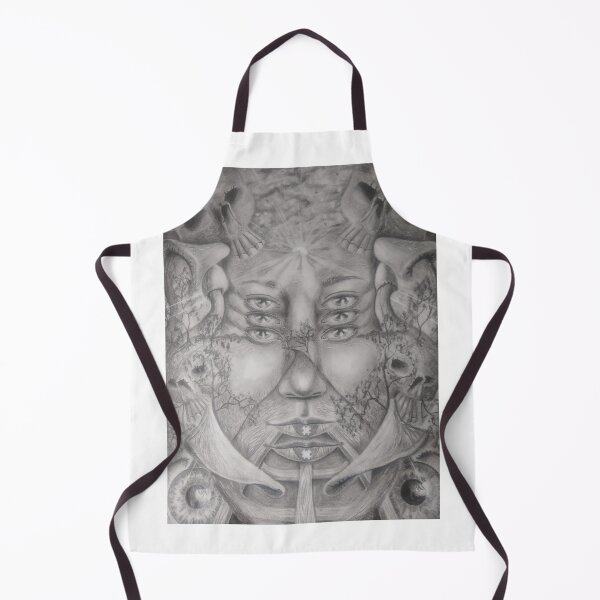 Item preview, Psychedelic poster in pencil designed and sold by Downinahill.