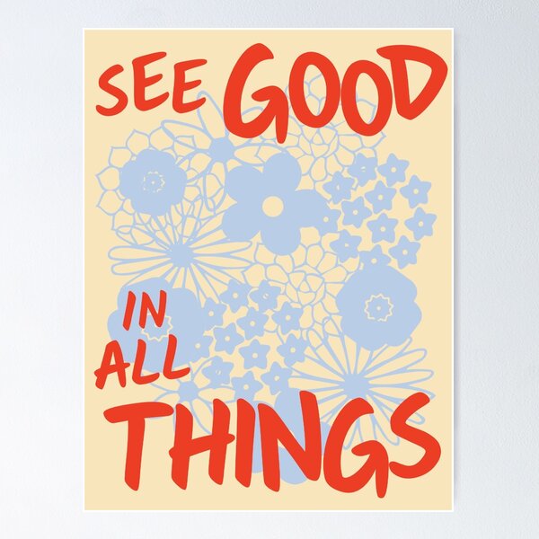 All Good Vibes Poster