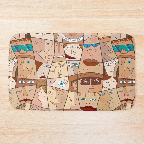 Item preview, Abstract faces of people designed and sold by YlanaOm.