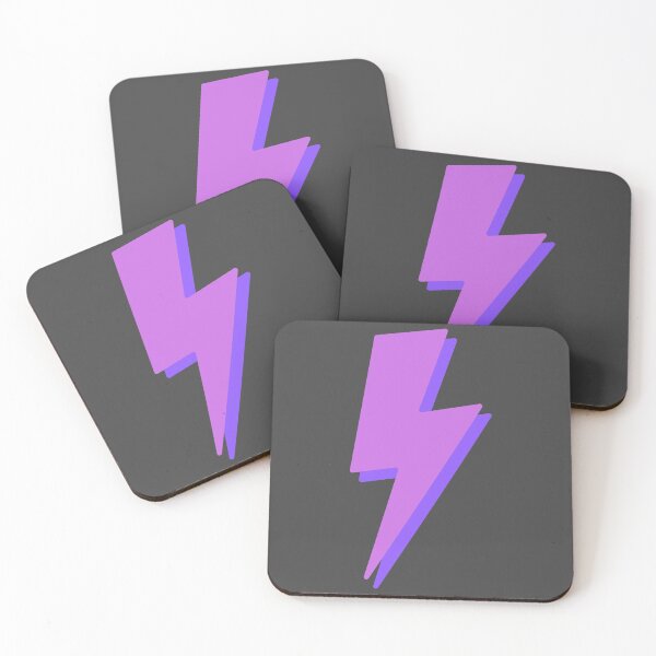 Item preview, Purple Lightning Bolt designed and sold by polishalpaca.