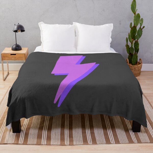 Item preview, Purple Lightning Bolt designed and sold by polishalpaca.
