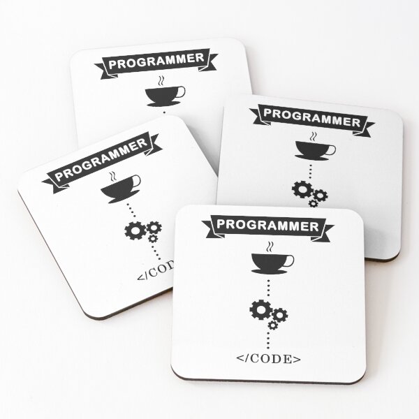 Item preview, Programmer turns Coffee into Code designed and sold by devtshirts.