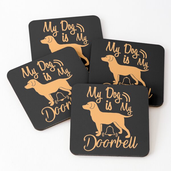 Item preview, Dog is my doorbell designed and sold by Fine Art California.