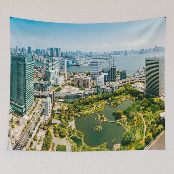 Item preview, Tokyo city skyline prints,Tokyo city scape,cityscape,Tokyo  panoramic,panoramic wall art, panoramic canvas  designed and sold by eyesight4vision.