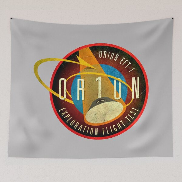 Item preview, Exploration Flight Test-1 logo - EFT-1 - vintage look designed and sold by trendistudio.