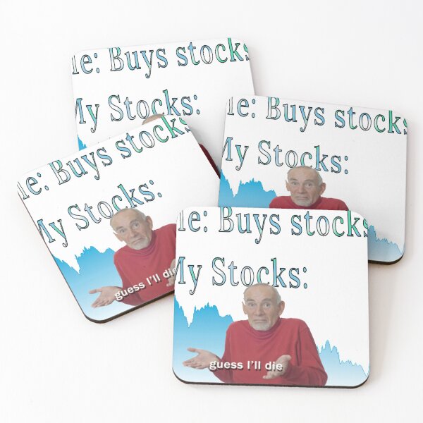Item preview, Guess I'll Die - Bitcoin Funny Meme designed and sold by nasani.