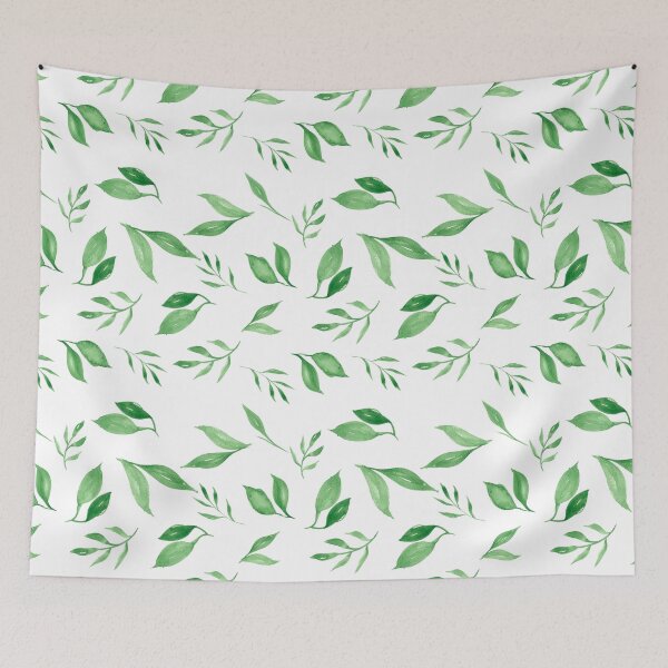 Aperçu de l'œuvre MOTIF DE FEUILLES DE VERDURE créée et vendue par BilberryCreate.