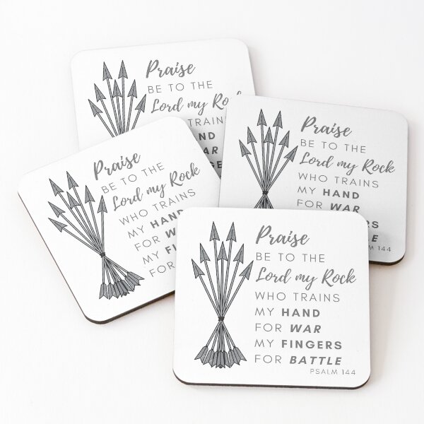 Item preview, Praise be to the Lord my Rock Psalm 144 designed and sold by HCLeeKimmie.