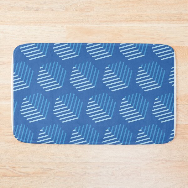 Item preview, Geometric Seamless Blue Pattern Endless Texture designed and sold by shoppnow1.