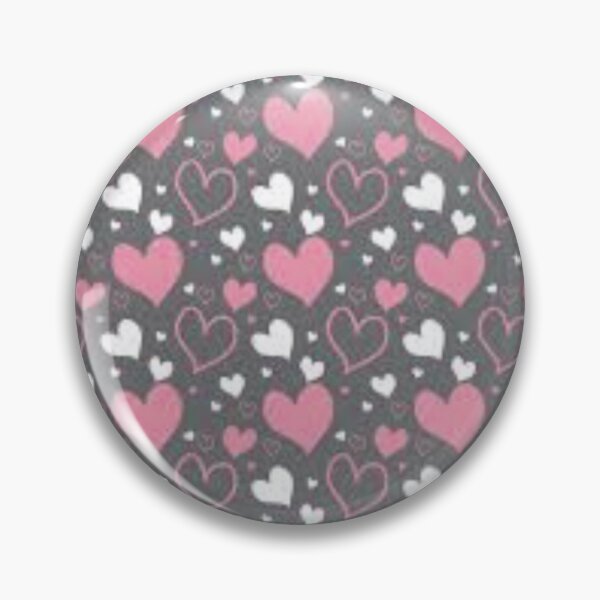 Item preview, Pink and white heart pattern designed and sold by Robbie101.