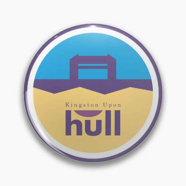 Kingston Upon Hull - The Tidal Barrier - Icon Pin