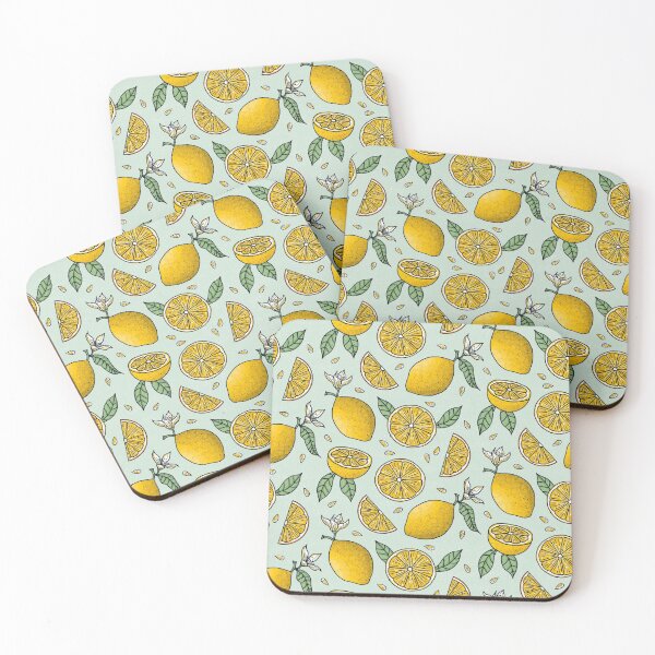 Item preview, Juicy Yellow Lemons designed and sold by Simplulina.