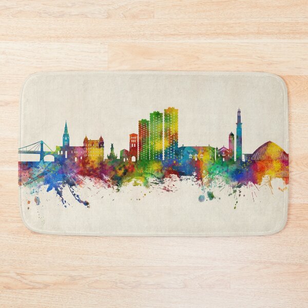 Item preview, Grenoble France Skyline designed and sold by ArtPrints.