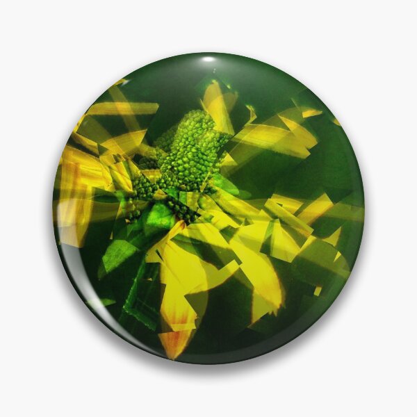 Item preview, Broken Yellow Flower Cubism designed and sold by KALEIDOSCOPE UK.