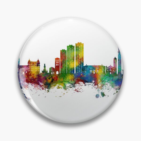 Item preview, Grenoble France Skyline designed and sold by ArtPrints.