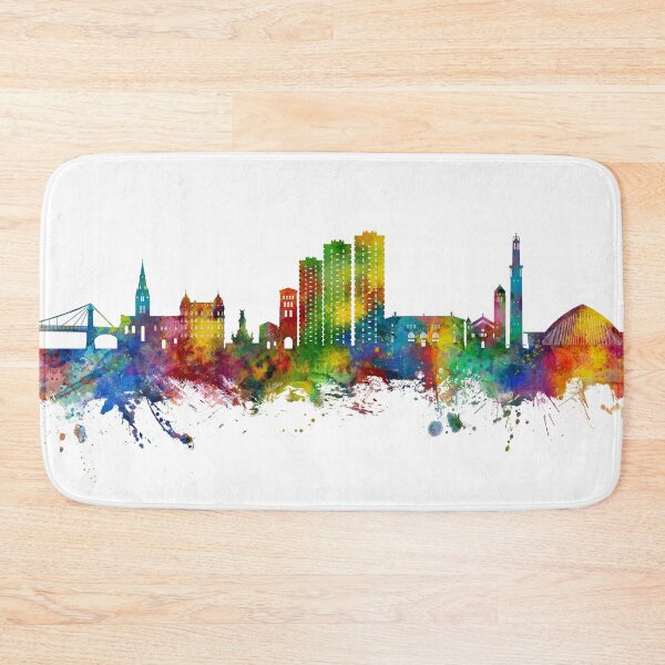 Item preview, Grenoble France Skyline designed and sold by ArtPrints.