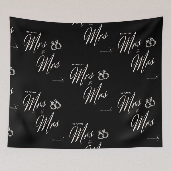 Item preview, Mrs. & Mrs. Lesbian Wedding Bachelorette Party   designed and sold by earthandorigin.