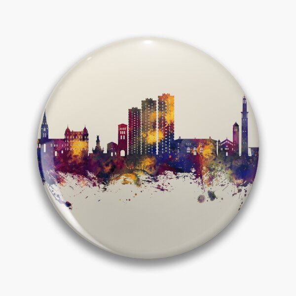 Item preview, Grenoble France Skyline designed and sold by ArtPrints.