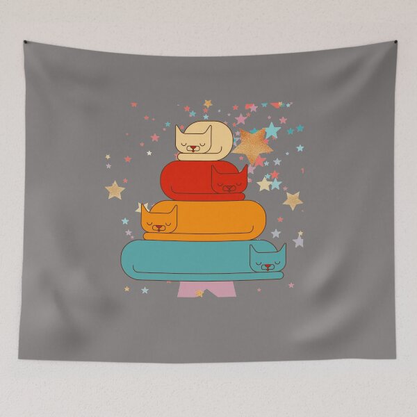 Item preview, Cat Pyramid designed and sold by myteebaq.