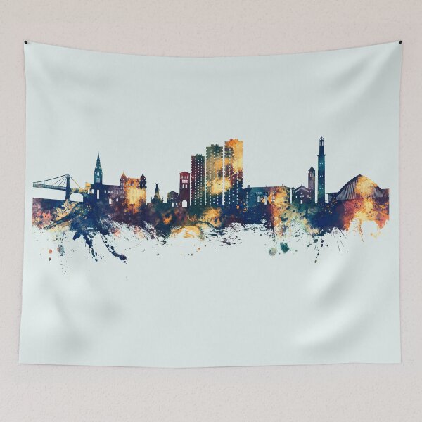 Item preview, Grenoble France Skyline designed and sold by ArtPrints.