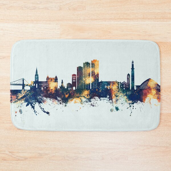 Item preview, Grenoble France Skyline designed and sold by ArtPrints.