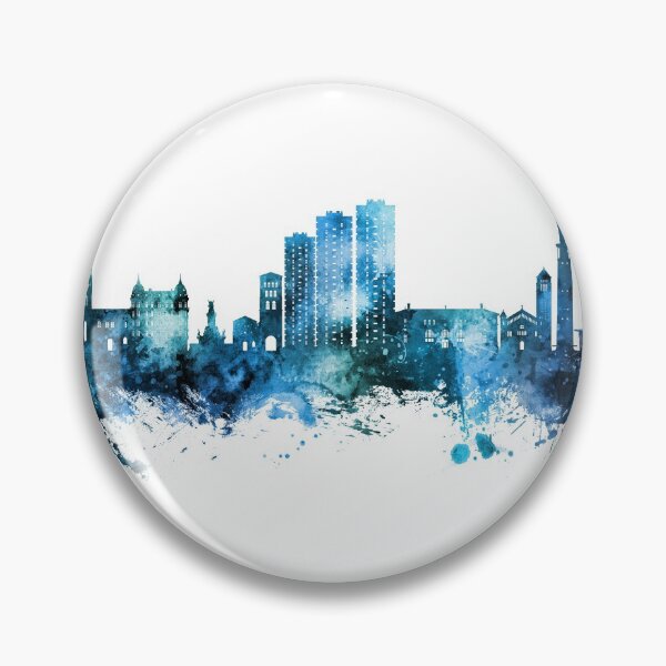Item preview, Grenoble France Skyline designed and sold by ArtPrints.