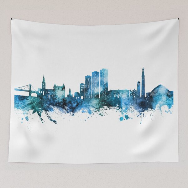 Item preview, Grenoble France Skyline designed and sold by ArtPrints.