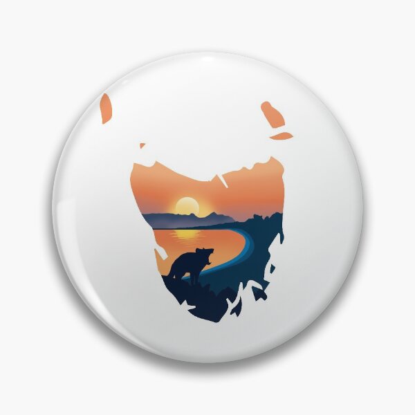 Item preview, Tasmania, map and landscape designed and sold by landscapeworlds.
