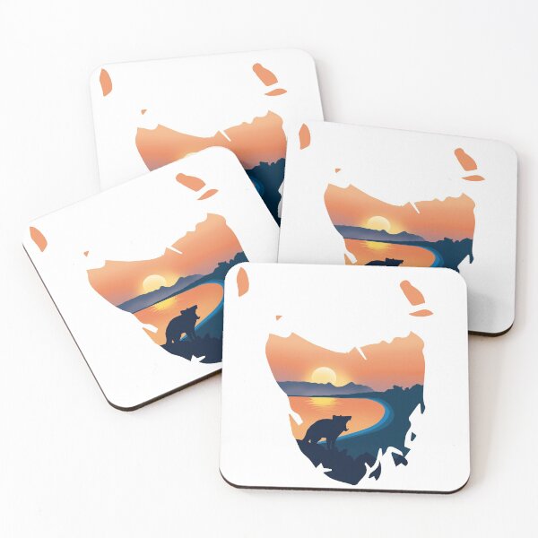 Item preview, Tasmania, map and landscape designed and sold by landscapeworlds.