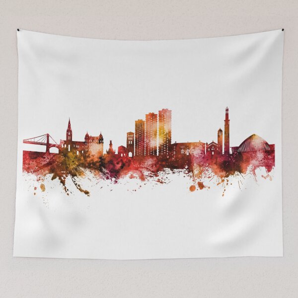 Item preview, Grenoble France Skyline designed and sold by ArtPrints.