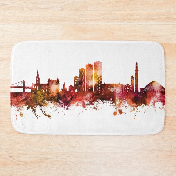 Item preview, Grenoble France Skyline designed and sold by ArtPrints.