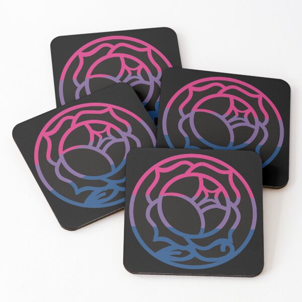 Item preview, Revolutionary girl bi flag rose designed and sold by Namidere7.