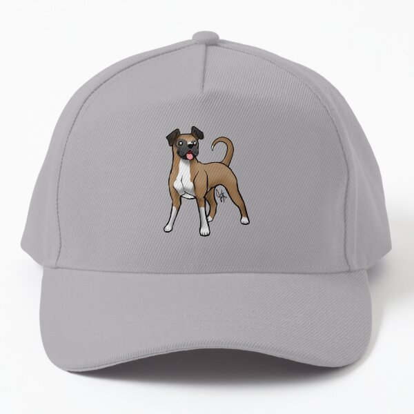 Boxer - Fawn Natural Baseball Cap