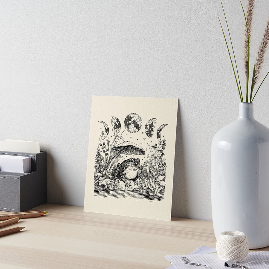 Item preview, Art Board Print designed and sold by MinistryOfFrogs.