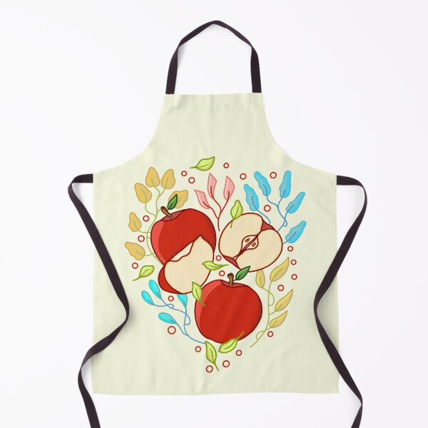 Item preview, Apple Fruits Floral designed and sold by ethnicdrawing.