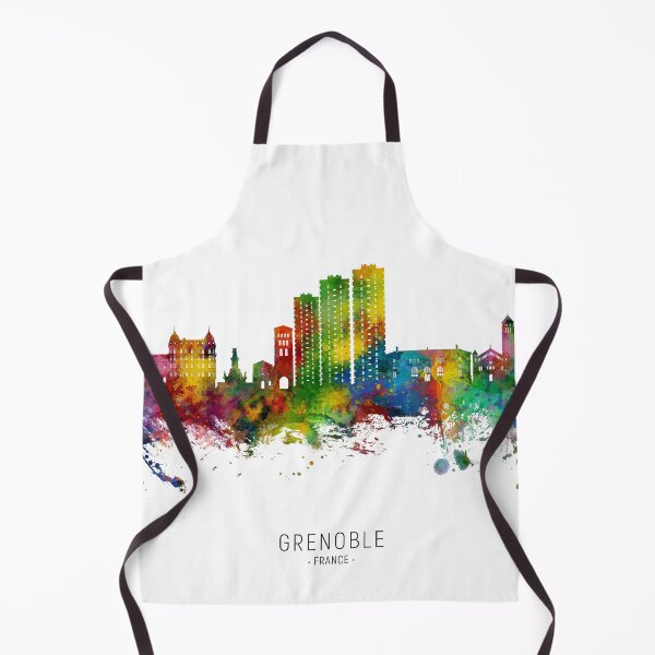 Item preview, Grenoble France Skyline designed and sold by ArtPrints.