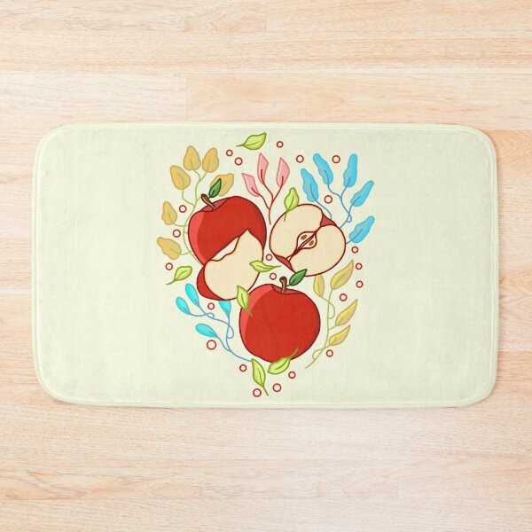 Item preview, Apple Fruits Floral designed and sold by ethnicdrawing.