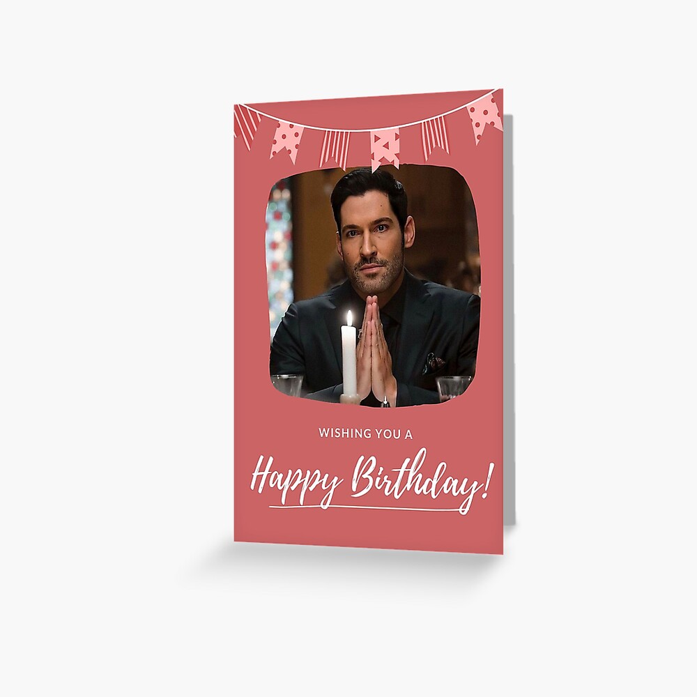 “Lucifer Birthday Card” Greeting Card for Sale by jodes91 | Redbubble