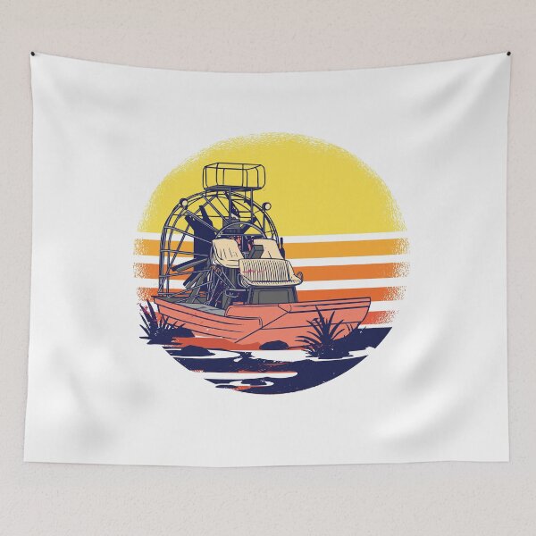 Item preview,  Airboat Sunset hobby Gift for daddy  designed and sold by TRIBExSPACE.