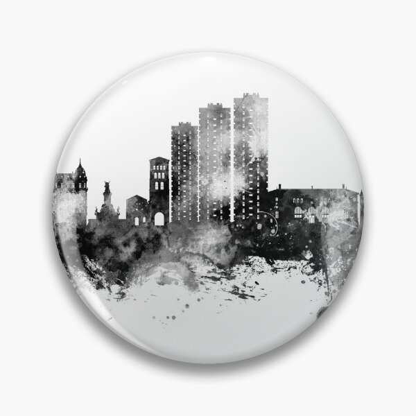 Item preview, Grenoble France Skyline designed and sold by ArtPrints.