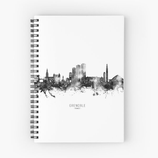 Item preview, Grenoble France Skyline designed and sold by ArtPrints.