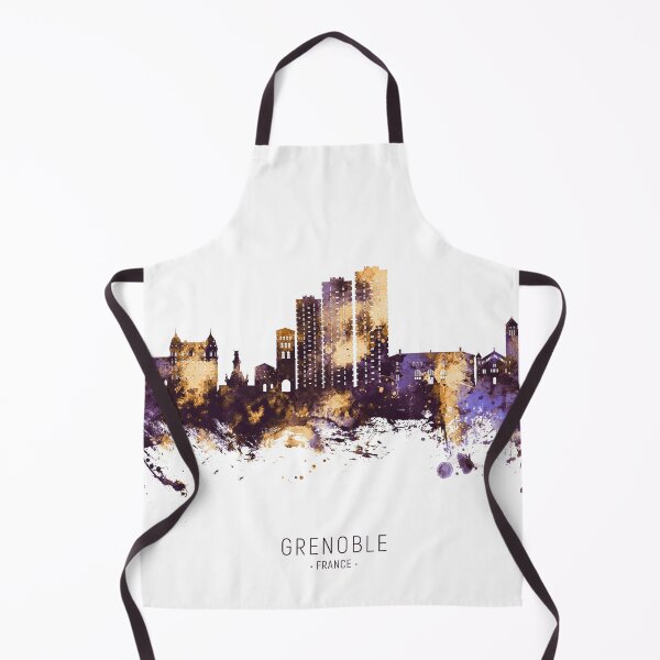 Item preview, Grenoble France Skyline designed and sold by ArtPrints.