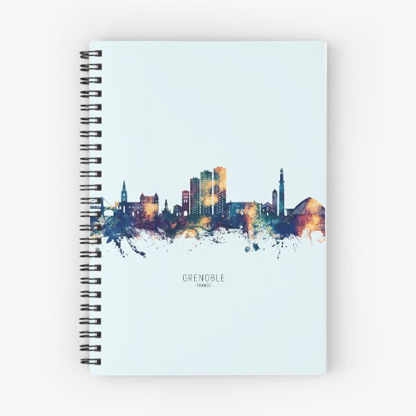Item preview, Grenoble France Skyline designed and sold by ArtPrints.